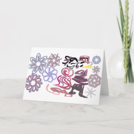 Cartão Nutcracker and Ballet winter