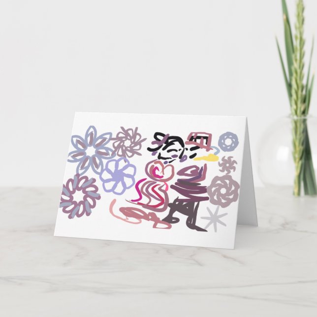 Cartão Nutcracker and Ballet winter  (Frente)