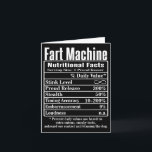 Cartão Nutrion Fata Fart Machine Pai Piada Engraçado Fart<br><div class="desc">Nutrion Fata Fart Machine Pai Piada Engraçado Fazendo Humor</div>