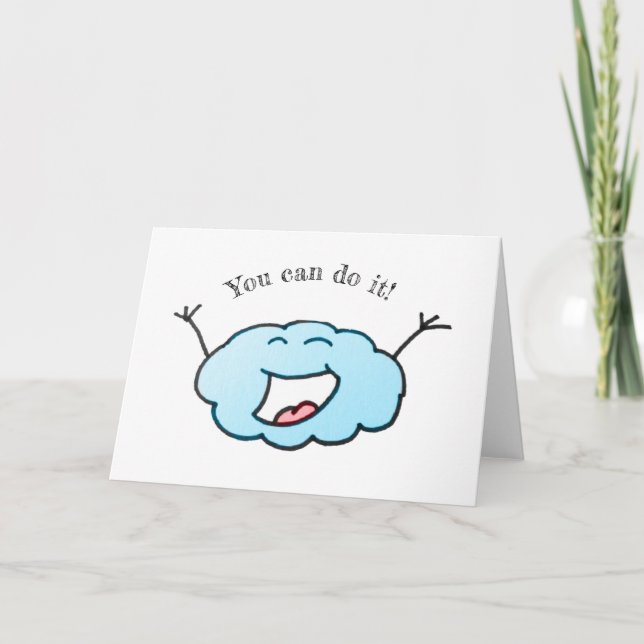 Cartão Nuvem de Suporte (Frente)