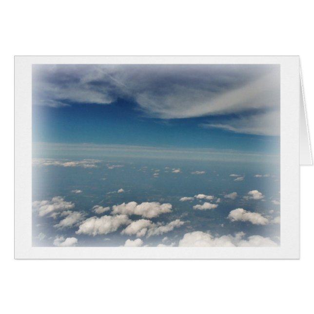 Cartão Nuvens (Frente Horizontal)