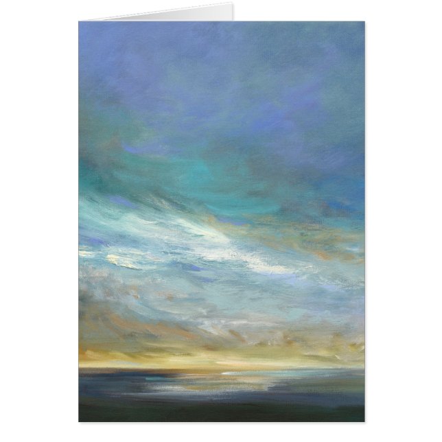 Cartão Nuvens Costeiras (Frente)