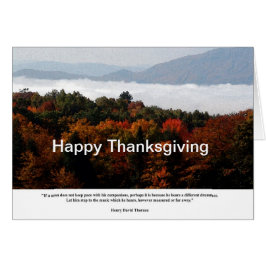 Cartão Nuvens do Vale do Rio Baker - Tambor Diferente de 