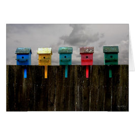 Cartão Nuvens no Caminho de Voo: Placa