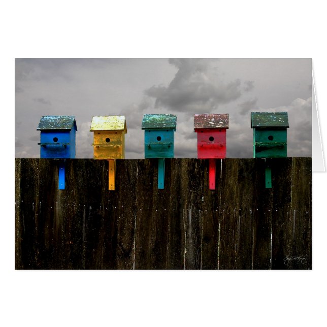 Cartão Nuvens no Caminho de Voo: Placa (Frente Horizontal)