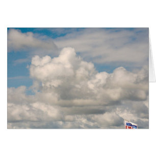 Cartão Nuvens sobre o Lago Erie