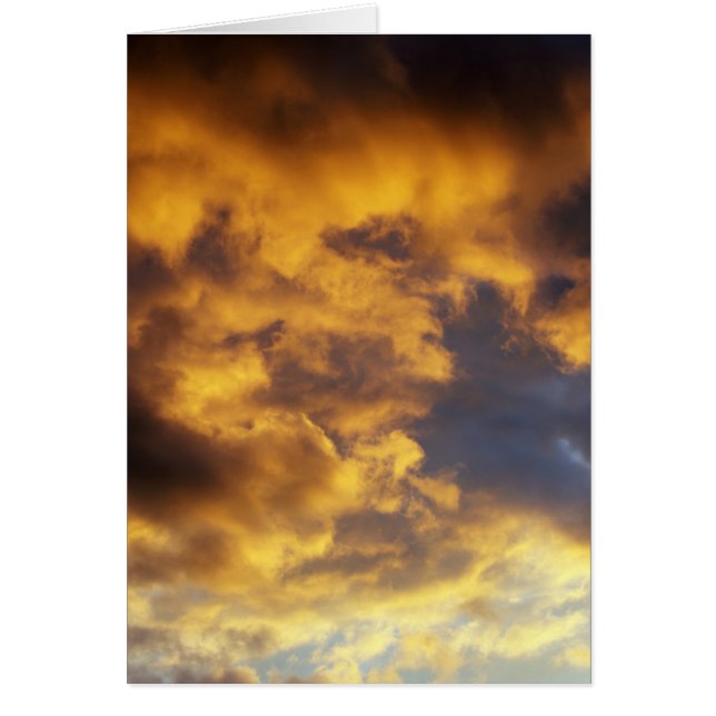 Cartão Nuvens solares (Frente)