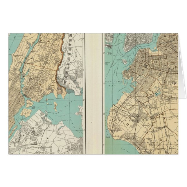 Cartão NY City, Brooklyn (Frente Horizontal)