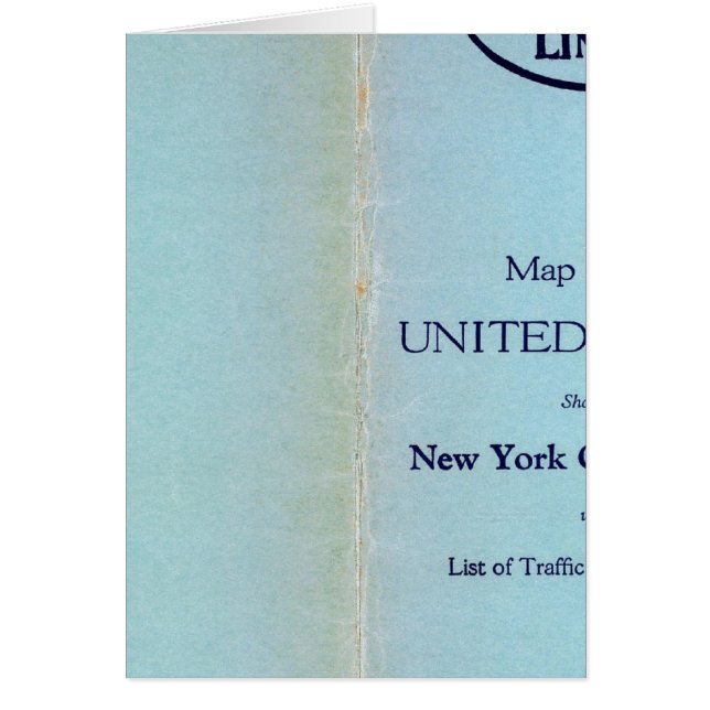 Cartão NY Linhas Centrais (Frente)