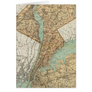 Cartão NY, Reis, Queens, Richmond, Rockland