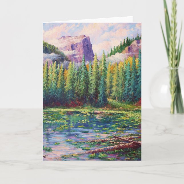 Cartão "Nymph Lake" (Blank Card) (Frente)