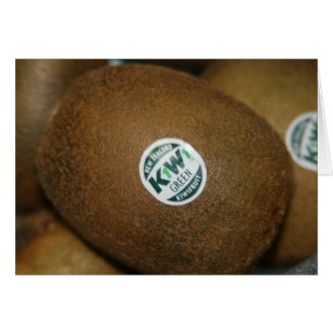 Cartão nz kiwi