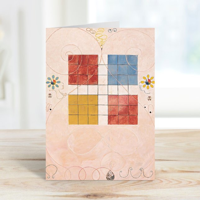 Cartão O 10 maior número 10 | Hilma af Klint (Criador carregado)