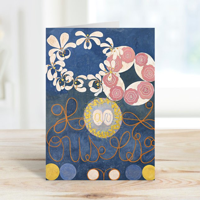 Cartão O 10 maior número 1 | Hilma af Klint (Criador carregado)