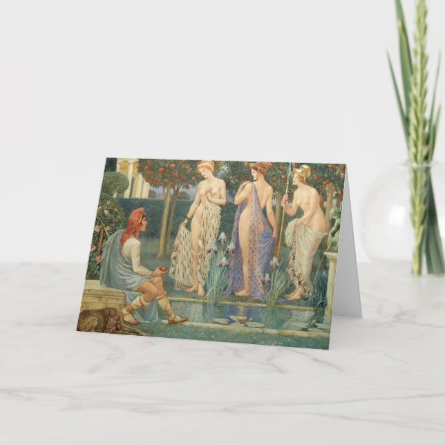 Cartão O Acórdão de Paris | Walter Crane (Frente)