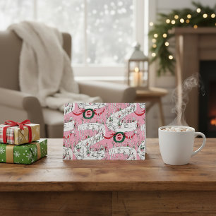 Cartão O Alegre Banquete de Natal dos Whos