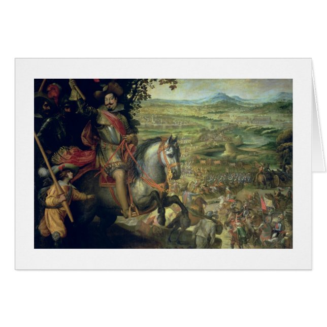 Cartão O alivio de Constance, 1633 (Frente Horizontal)