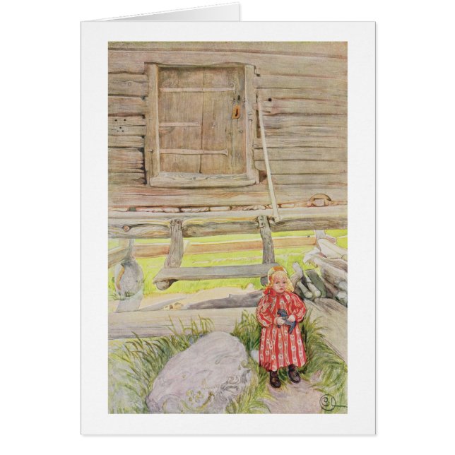 Cartão O alojamento velho, de um portfol comercialmente (Frente)