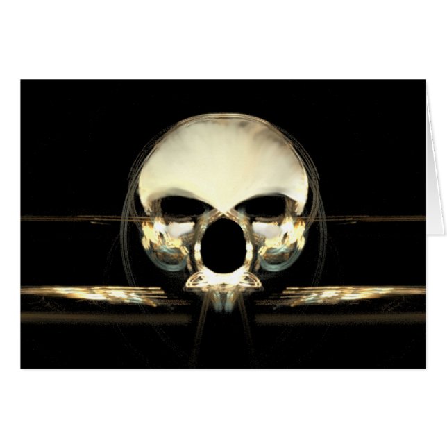 Cartão O amanhecer do homem (Frente Horizontal)