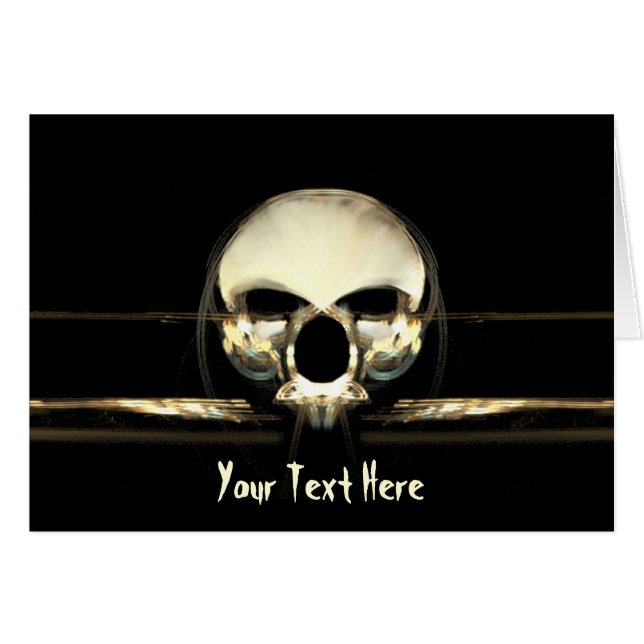 Cartão O amanhecer do homem (Frente Horizontal)