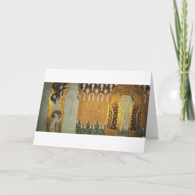 Cartão O Amigo de Beethoven: O Desejo de Felicidade Fi (Frente)