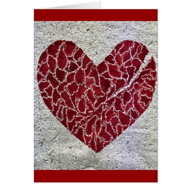 Cartão O amor até ele fere (Frente)