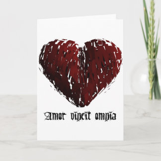 Cartão O amor conquista tudo