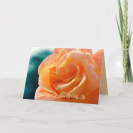 Cartão O amor da minha vida