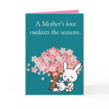 O amor de uma mãe ultrapassa as estações