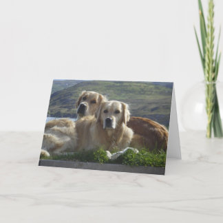 Cartão O amor é Ouro