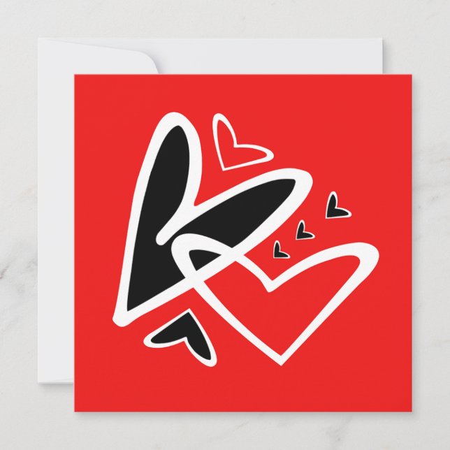 Cartão O Amor Está No Ar (Frente)