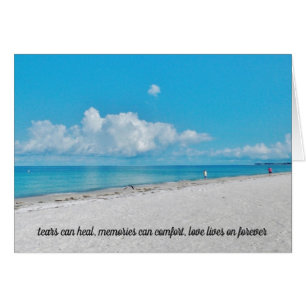 Cartão "O amor vive em"