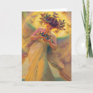 Cartão O anjo das aves