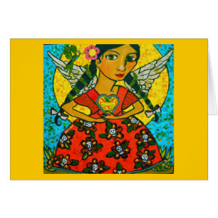 Cartão o anjo de lisa