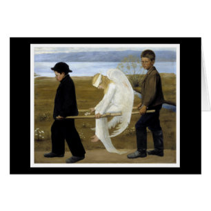 Cartão O anjo ferido