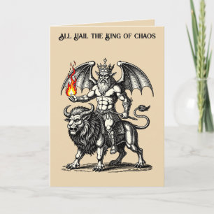Cartão O Arauto do Caos Asmodeus