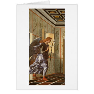 Cartão O arcanjo Gabriel, do aviso dipty