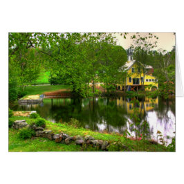 Cartão O arco da barragem