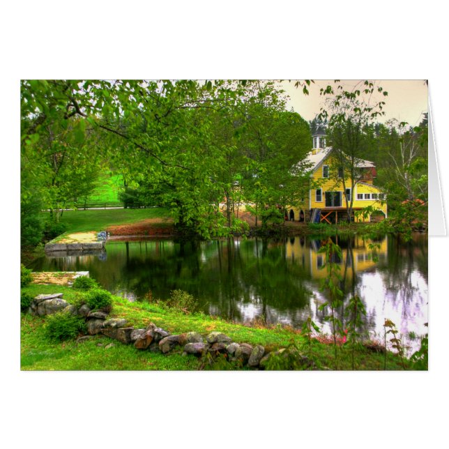 Cartão O arco da barragem (Frente Horizontal)