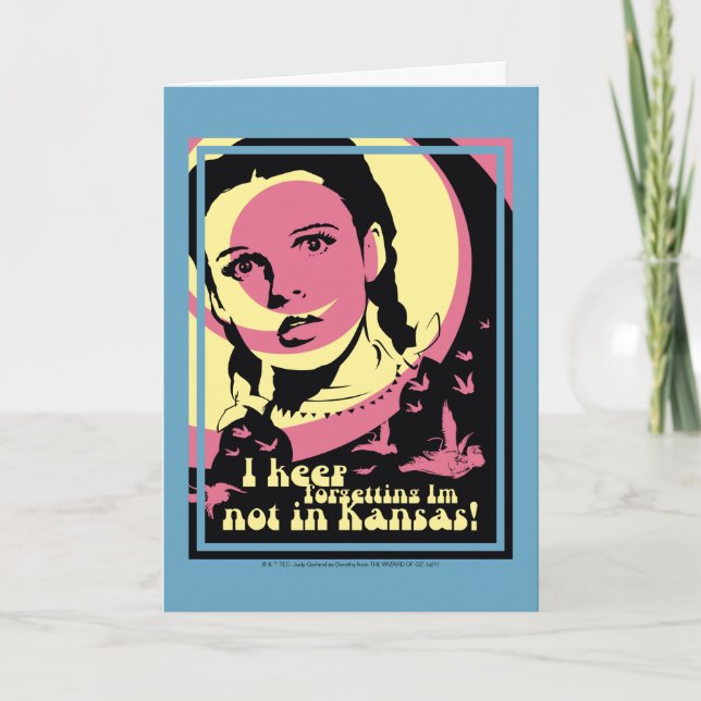 Cartão O Assistente De Oz™ | Não estou no Kansas (Frente)