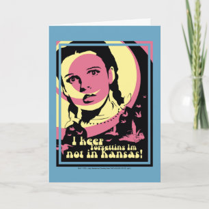 Cartão O Assistente De Oz™ Não estou no Kansas