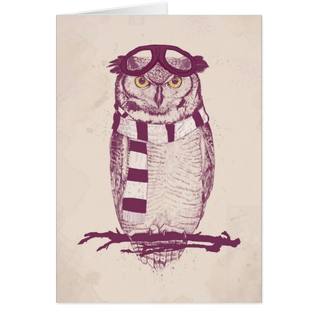 Cartão O aviador (Frente)