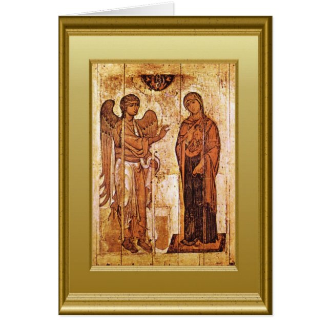 Cartão O aviso (Frente)