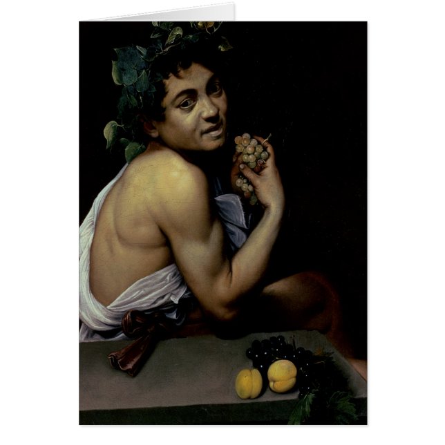 Cartão O Baco doente, 1591 (Frente)