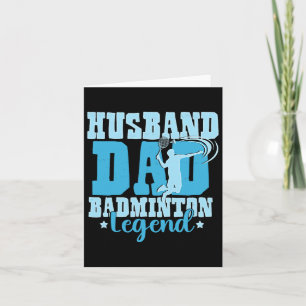 Cartão O Badminton lê o Badminto do Tartaruga Retro