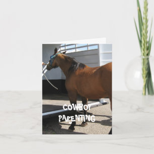 Cartão O banco de carro do miúdo - TAMANHO da