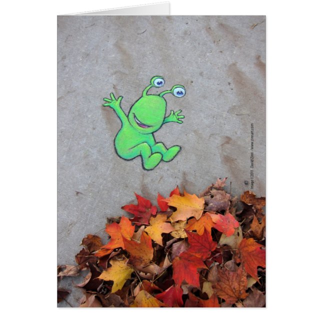 Cartão o bandido leafpile (Frente)