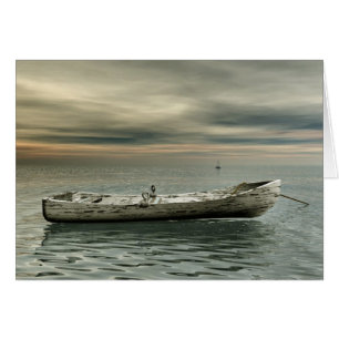 Cartão O barco velho