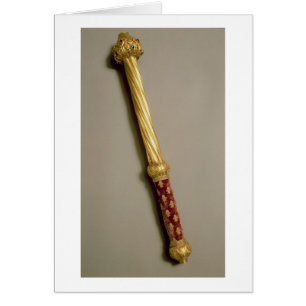 Cartão O bastão de Guilherme de Roquemont, 1384 (ouro, v