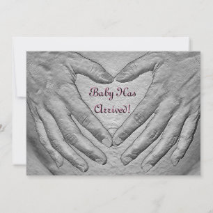 Cartão O Bebê Chegou